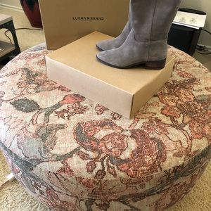 NWT Lucky Brand Suede Boots